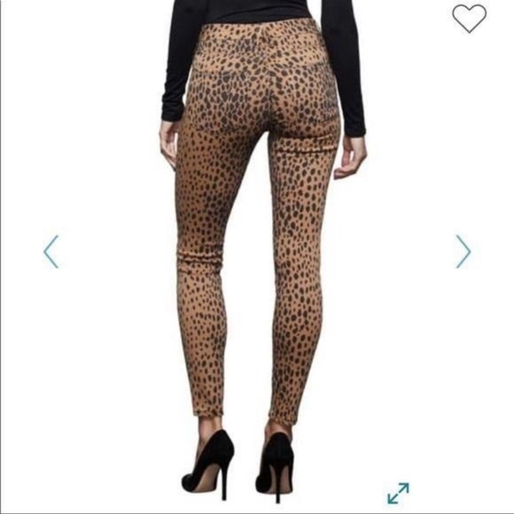 Good American Good Waist Leopard Print Jeans, 4/27 - Picture 10 of 10